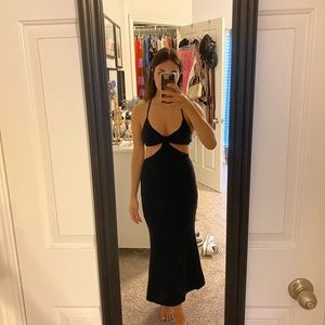 Black cut out dress | Princess Polly